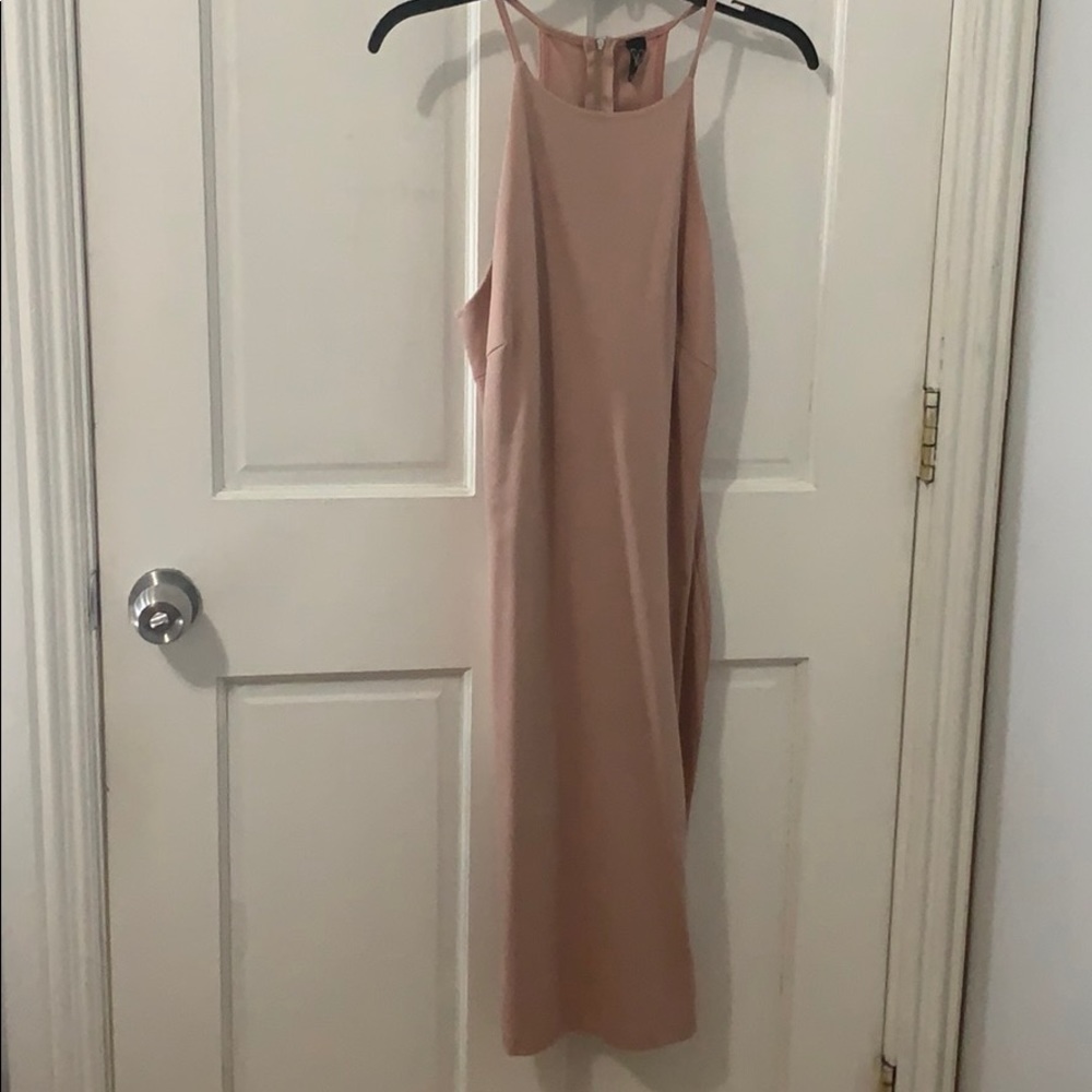 Pink nude body con dress💕